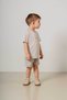 Baby Kids Natural Cotton Shorts Comfortable Set Trend Fashion Bottom Top Set - 4