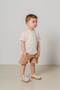 Baby Kids Natural Cotton Shorts Comfortable Set Trend Fashion Bottom Top Set - 4