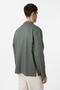 Khaki Linen Blended Relax Fit Men's Shirt - 4