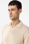 100% cotton polo collar knitwear t-shirt - 3