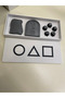 Squid Game Gonggi Boxed Black 5 Stone Game and Stone Game with Sound, Heavy Stone-Black Series - 3