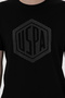 Men's Regular Fit Crew Neck Black T-Shirt 50300382-Vr046 - 6