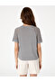 Gray Regular Fit Knitwear T-Shirt 50306873-Vr024 - 5