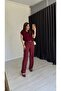 Tenssl Trousers Burgundy - 3