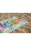 Cute Cat Patterned Digital Printed Teenage Girl Beach Bath Towel - 3
