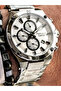 Functions Active White Dial,Silver Steel Band,Guaranteed, Men's Wristwatch Bracelet with Calendar - 7