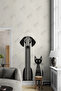 Boho pets duo cat - dog salon - bedroom kitchen balcony home adhesive wall sticker - 3
