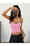 Leopard Print Strap Crop Bustier - 3