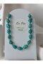 Turquoise Crimping Natural Stone Choker Necklace - 5