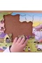 Wooden Puzzle Nature and Animals 35 Pieces 25X35 Cm. - 4