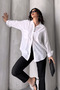 Women's Harper Double Pocket Oversize Linen Shirt, 2025 Summer Collection - 4