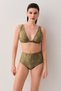 Montana V-Neck Detailed Bikini Top - 2