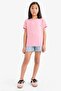 Girl's Jean Shorts C9302A825Sm - 5