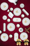Mimosa 16 Piece Porcelain Breakfast Set for 6 - 2