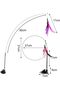 Cat Fishing Rod with Suction Cup Feather Bell - Interactive Cat Fishing Rod