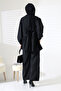 Girl Karakel Fabric Black Shirt and Pants Techniques - 8