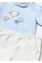 Baby Boy 4-Piece T-Shirt and Shorts Set Blue-White 1609 - 4