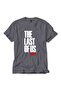 The Last Of Us Part 2 Text Gray T-Shirt
