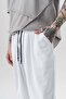 Dunk Waist Elastic Overlock Leg Trousers - 4
