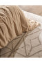 Marla muslin double 100% cotton elastic duvet cover set - beige - 5