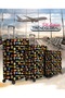 Suitcase Suitcase Protective Case Airports Patterned - 8