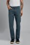 Marco normal waist slim cut straight leg blue men's jean pants