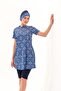 2262_Set of 4 Semi-Closed Sea/Pool Hijab Swimsuits