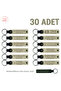 30-Piece Keychain with Name and Message for All Celebrations, Special for Mothers, Milk Coffee & Green