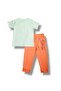 ONE PIECE - BOYS SHORT SLEEVE PAJAMA SET - 4