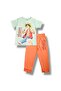 ONE PIECE - BOYS SHORT SLEEVE PAJAMA SET