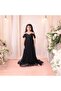 Chest Y. Sequin Gez Boy Long Evening Dress