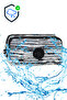 Crinkle Fabric Double Compartment Pencil Holder Pencil Case - 4
