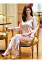 6 Piece Set Nightwear Dressing Gown Pajama Shorts Set - 3