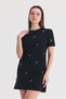 Black Ribbon Detailed Knitwear Dress 2117 - 8