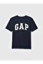 Boy's Navy Blue Logo T-Shirt