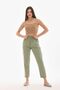 Women's Tie-Waist Canvas Pants (Slim Fit)