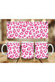 Pink Leopard Printed Mug