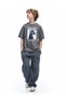 Dog Printed Short Sleeve Crew Neck Cotton T-Shirt - 2