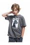 Dog Printed Short Sleeve Crew Neck Cotton T-Shirt - 4
