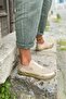 Guki35 Women's Beige Daily Comfortable Vegan Balance Sneaker - 2