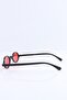 Unisex Red Glass Uv400 Sunglasses - 3Sm5928R004 - 3