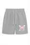 Women's Grimelange Butterfly Printed Combed Cotton Shorts - 3