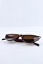 Women's Dark Brown Uv400 Sunglasses - 3Sm8021R006 - 4
