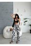 Linen Blended Loose Cut Trousers Yeni̇ket-333 - 8