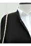 Boydan Zippered Elastic Sleeve Piece Ayrobin Ferace -Black - 3