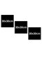 Wooden Painting+Clock Wall Decor Painting Set - Mdf Wall Clock for Living Room Living Bedroom - 2