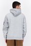 x MLB Men Sportswear Fit Long Sleeve Outdoor Hoodie, Heather Grey - 3