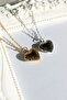 Minimal Openable Vintage Clamshell Heart Necklace