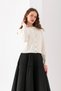 Button Detail Long Sleeve Cardigan, Stylish Comfortable Transitional Cardigan, Biscuit Neck Cardigan, Cardigan, Cotton Cardigan - 2