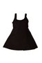 Glowzia United Slip Shorts Strap Black Women's Swimsuit
